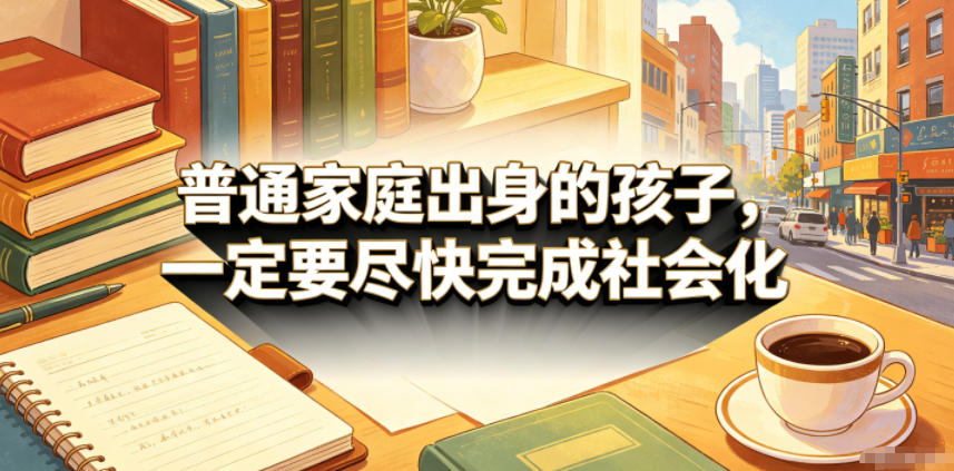 付费文章：普通家庭出身的孩子，一定要尽快完成社会化|无忧资源社