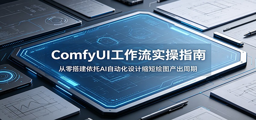 ComfyUI 工作流实操指南：从零搭建依托AI自动化设计缩短绘图产出周期|无忧资源社