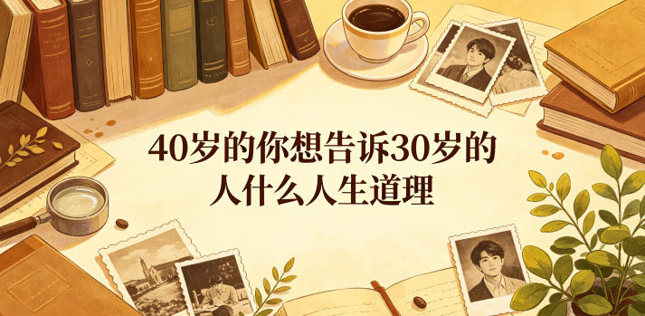 公众号付费文章：40岁的你想告诉30岁的人什么人生道理？|无忧资源社