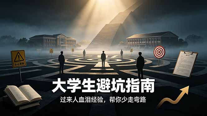 （19195期）付费文章：大学生避坑指南 ，过来人血泪经验，帮你少走弯路|无忧资源社