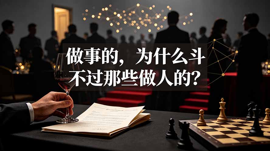 （19414期）付费文章：做事的，为什么斗不过那些做人的？|无忧资源社