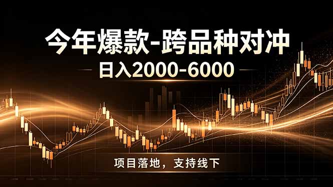 （19179期）全新跨品种对冲模式上线！日稳定盈利 2000-6000，合规长久可批量放大|无忧资源社