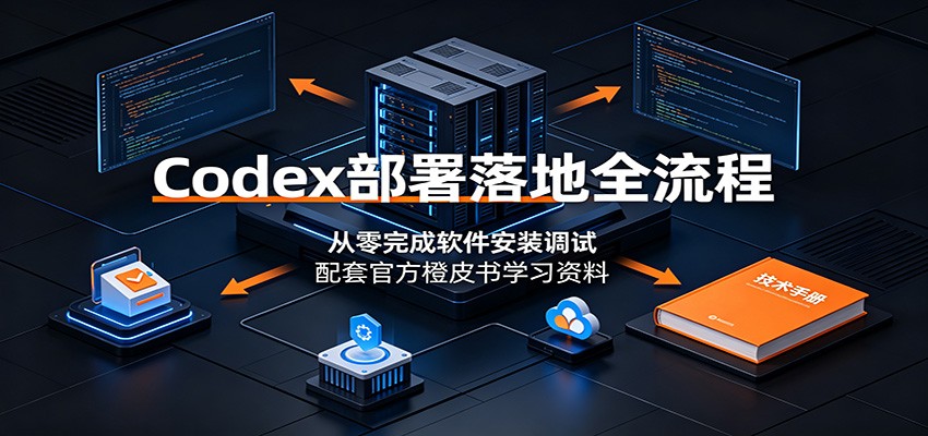 Codex部署落地全流程：从零完成软件安装调试，配套官方橙皮书学习资料|无忧资源社