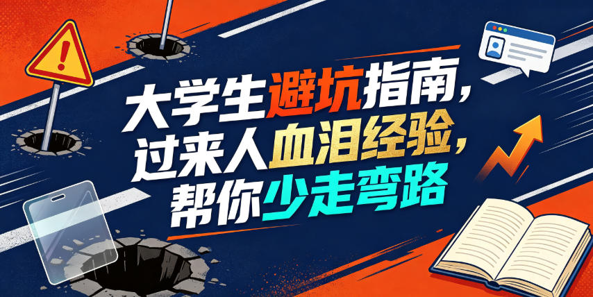 某公众号付费文章:大学生避坑指南,过来人血泪经验,帮你少走弯路|无忧资源社