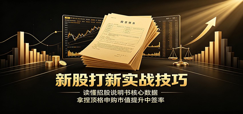 新股打新实战技巧:读懂招股说明书核心数据,拿捏顶格申购市值提升中签率|无忧资源社