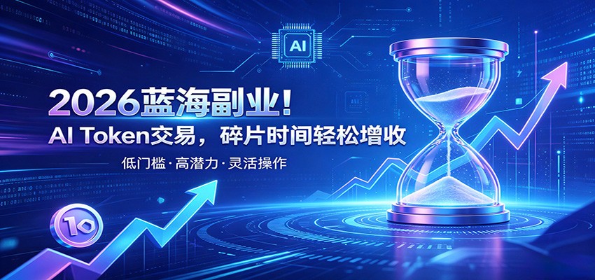 AI Token算力赛道!普通人可入局的数字副业,零门槛快速起步|无忧资源社