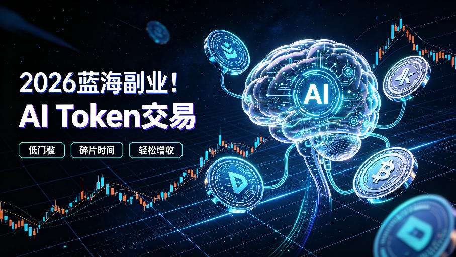 2026全新风口副业|AI智能Token交易,空闲时间轻松 賺 收益,无需全天盯盘【揭秘】|无忧资源社