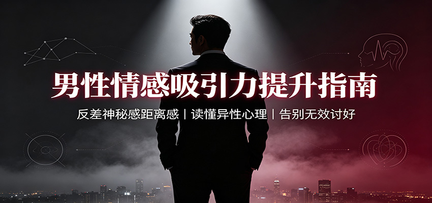 男性情感吸引力提升指南:反差神秘感距离感,读懂异性心理,告别无效讨好|无忧资源社
