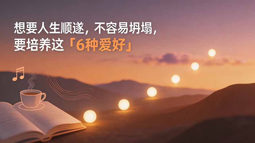 (19638期)付费文章:想要人生顺遂,不容易坍塌,要培养这6种爱好|无忧资源社