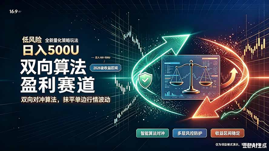 （20043期）算法对冲/EA量化，日入500刀，躺着赚钱！你把它当做“自动提款机”，它把你就爆了|无忧资源社