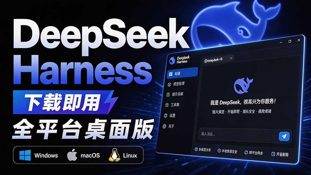 （20072期）Github上近20万 Stars ，Harness 现在可以双击运行使用了， Harness 全平台桌面版 DSH Desktop|无忧资源社
