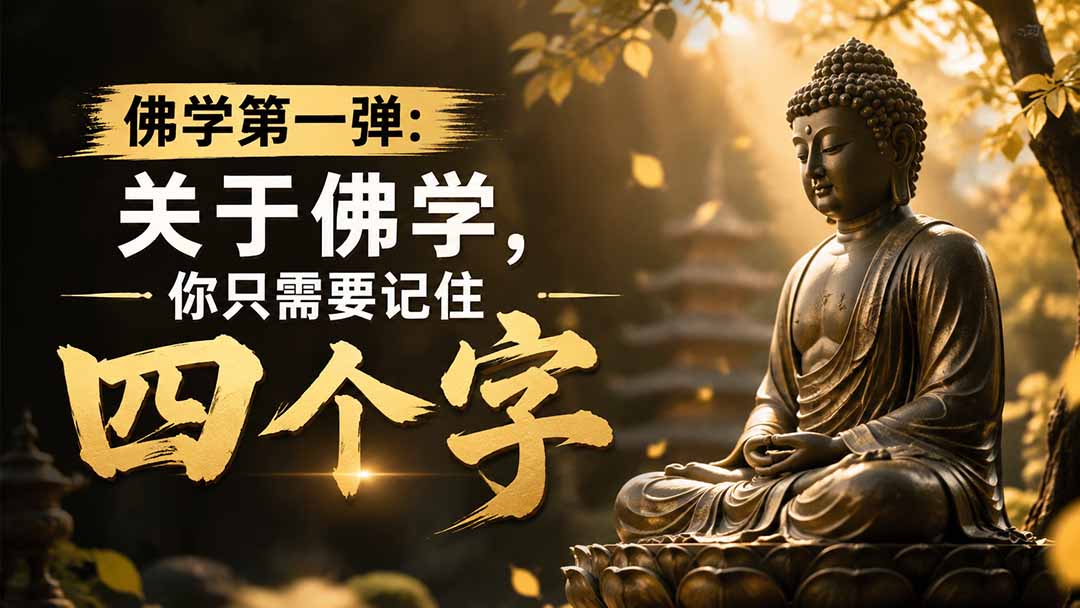 （19728期）付费文章：佛学第一弹:关于佛学，你只需要记住四个字|无忧资源社