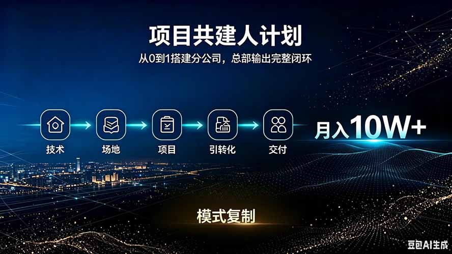 （20037期）做项目被割了100w。半年翻身。 合伙人月入10W的收入计划|无忧资源社