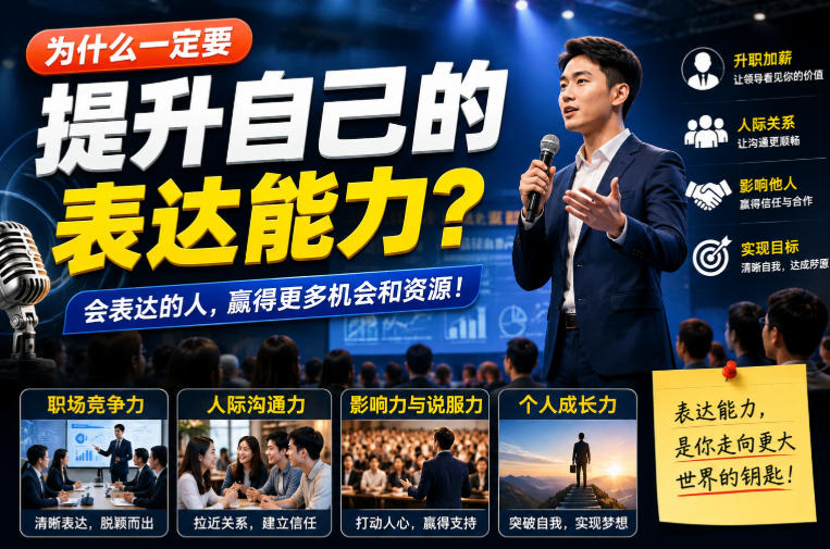 付费文章：为什么一定要提升自己的表达能力？|无忧资源社