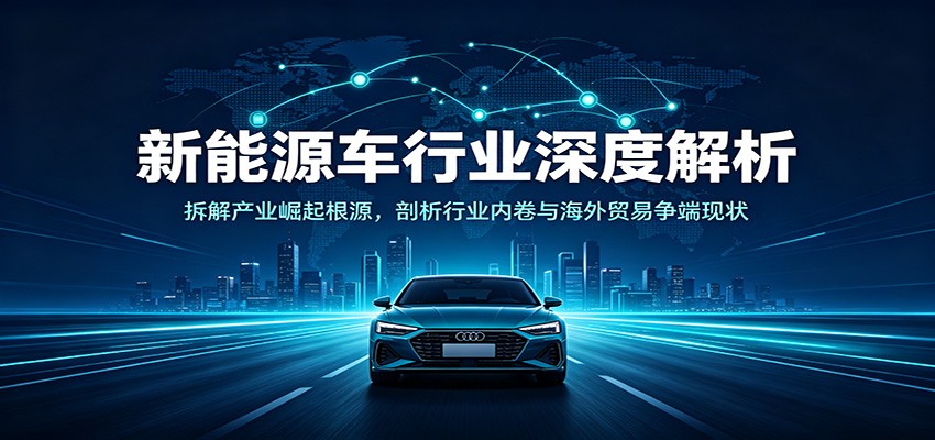 新能源车行业深度解析：拆解产业崛起根源，剖析行业内卷与海外贸易争端现状|无忧资源社