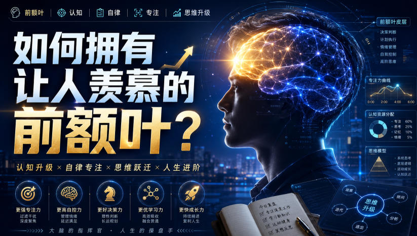 付费文：如何拥有让人羡慕的前额叶？|无忧资源社