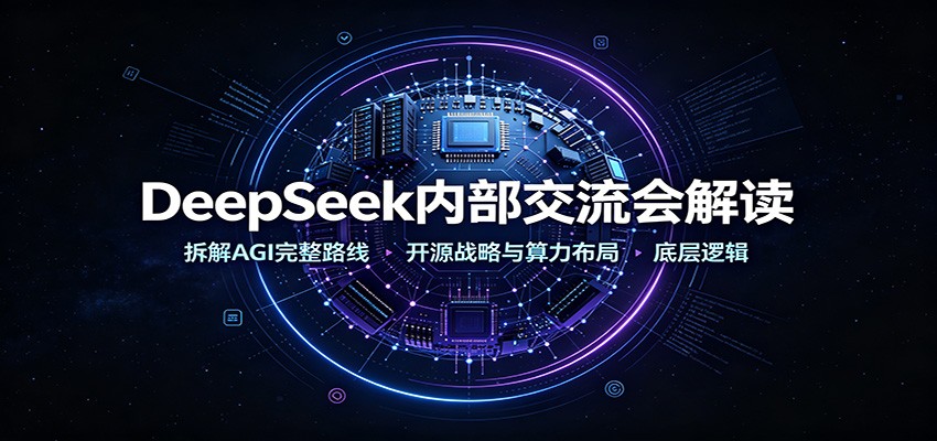 DeepSeek内部交流会解读：拆解AGI完整路线，开源战略与算力布局底层逻辑|无忧资源社