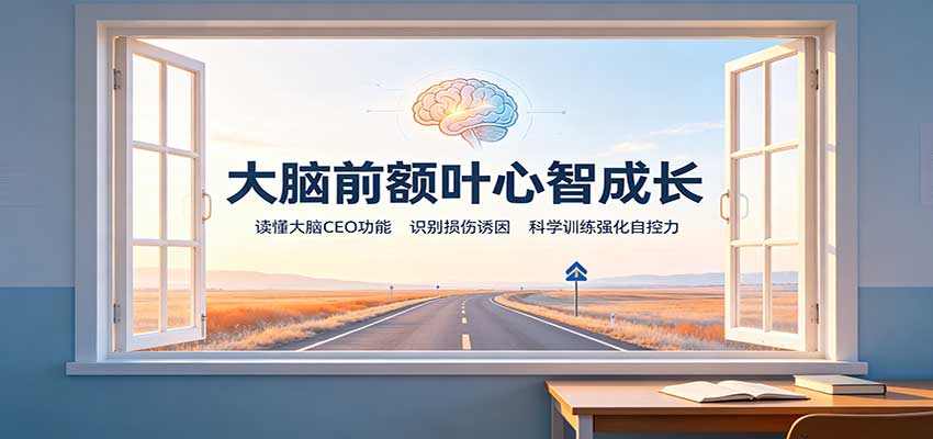 大脑前额叶心智成长：读懂大脑CEO功能，识别损伤诱因，科学训练强化自控力|无忧资源社