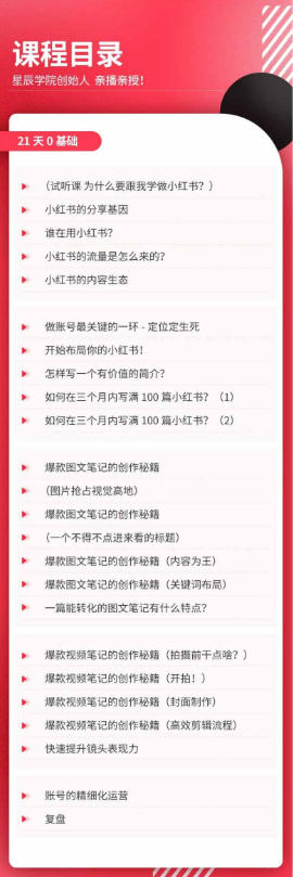 图片[2]|21天0基础小红书实操训练营｜从账号搭建、流量逻辑到爆款笔记、垂直变现全突破|无忧资源社