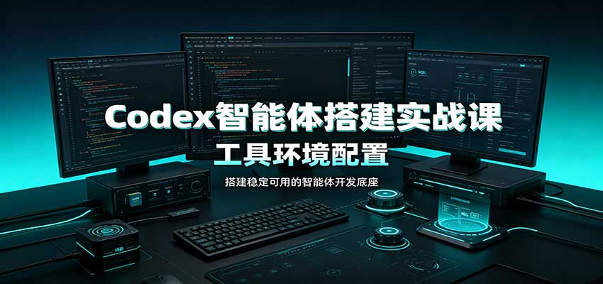 Codex智能体搭建实战课：工具环境配置，自定义技能开发，多业务自动化教学|无忧资源社