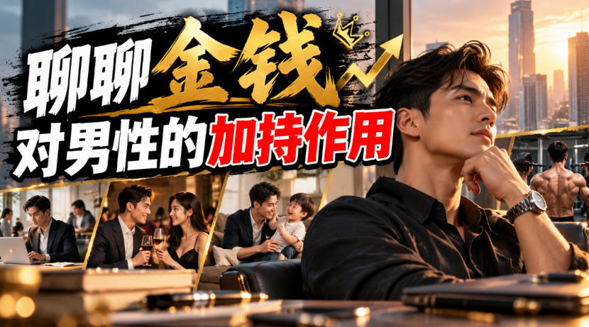 某公众号付费文章：聊聊金钱对男性的加持作用|无忧资源社
