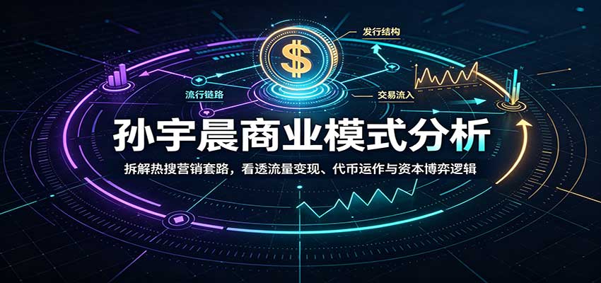 孙宇晨商业模式分析:拆解热搜营销套路,看透流量变现、代币运作与资本博弈逻辑|无忧资源社