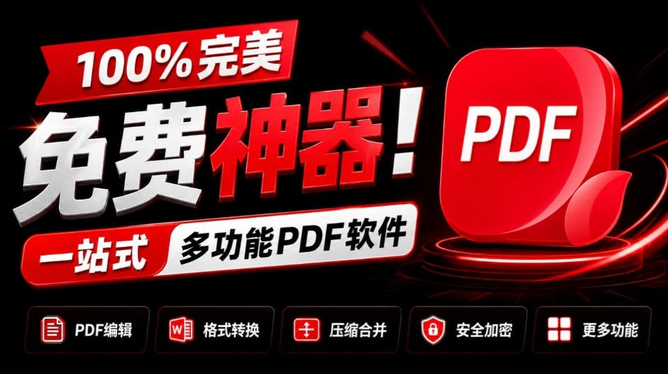 100%完美免费神器！一站式多功能PDF软件，支持PDF格式转换压缩编辑等，简约无广告，太Nice了JOPDF|无忧资源社