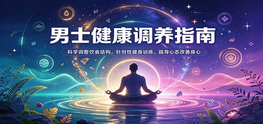 男士健康调养指南:科学调整饮食结构,针对性健身训练,疏导心态改善身心|无忧资源社