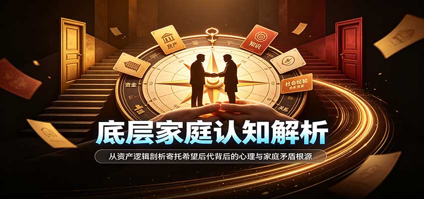 底层家庭认知解析:从资产逻辑剖析寄托希望后代背后的心理与家庭矛盾根源|无忧资源社