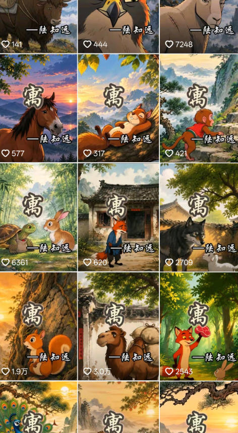 图片[2]|抖音某博主的AI寓言故事动画教学，涵盖封面设计、AI动画生成、工具、低成本薅羊毛生成，轻松入局蓝海赛道变现|无忧资源社