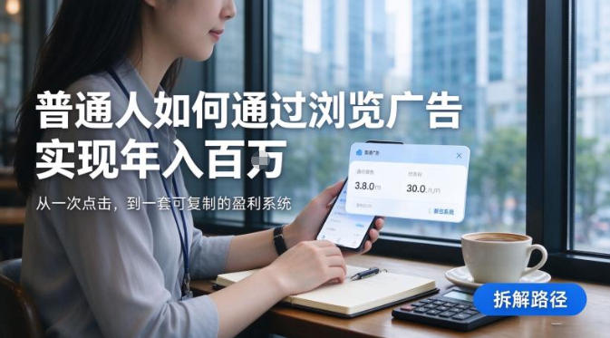 2026最新技术，24小时全自动浏览广告，全网独家项目，单台设备日入200+新手小白可快速上手，支持实地学习实地考察【揭秘】|无忧资源社