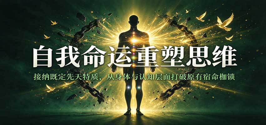 自我命运重塑思维：接纳既定先天特质，从身体与认知层面打破原有宿命枷锁|无忧资源社