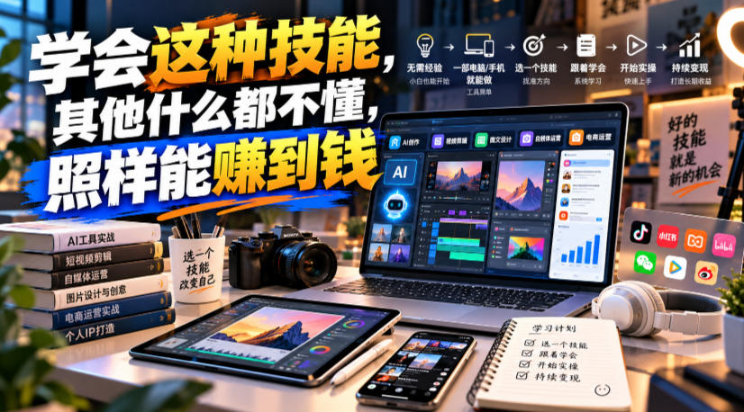 某公众号付费文章：学会这种技能，其他什么都不懂，照样能賺到钱|无忧资源社