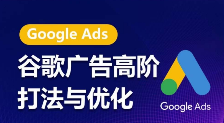 谷歌广告高阶打法与优化，凝结行业精华的谷歌广告体系课程，带你抓住流量红利，最大化ROI_无忧资源社|无忧资源社