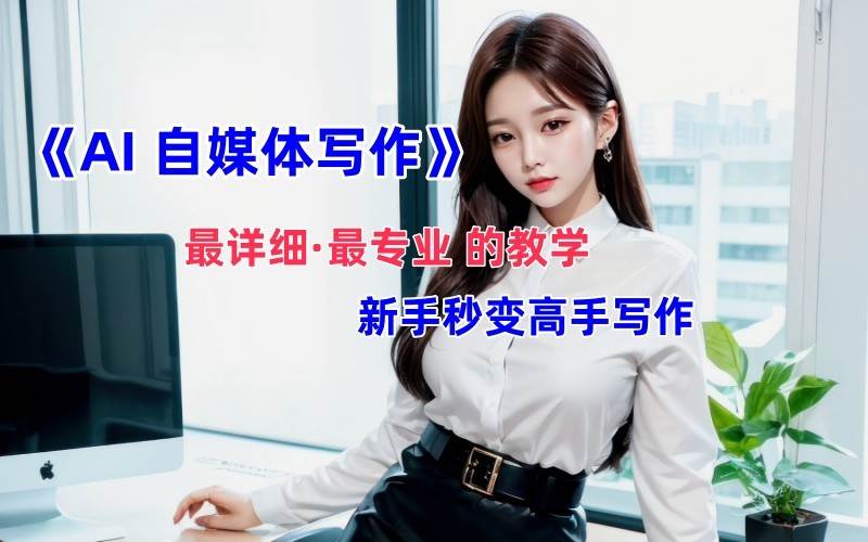 全网最全最细最专业的“AI自媒体写作”教学，新手小白秒变写作高手！|无忧资源社