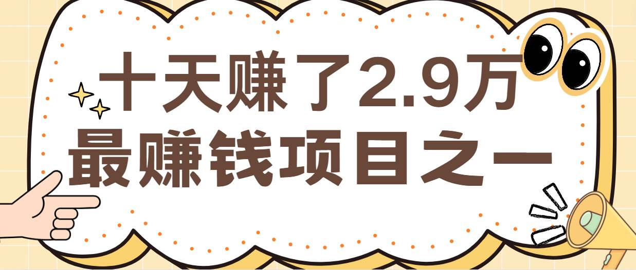 闲鱼小红书最赚钱项目之一，轻松月入6万+|无忧资源社