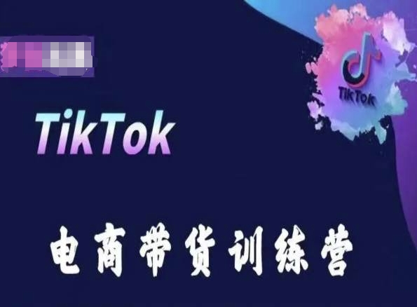 TikTok电商带货训练营，跟随时代潮流，跨境掘金_无忧资源社|无忧资源社