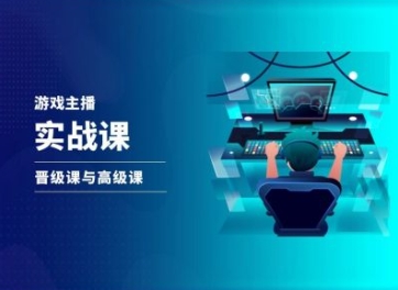 游戏直播实战课，抖音直播晋级课与高级课|无忧资源社