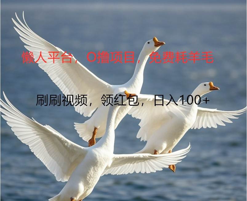 O撸懒人平台，全新手机广告不推广单机100+，刷刷就有捡钱一样， 简单无脑稳定|无忧资源社