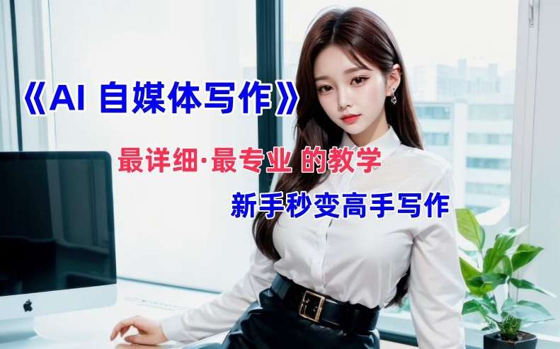 AI自媒体文章创作全网最详细教程，新手秒变写作高手，多方位发展|无忧资源社