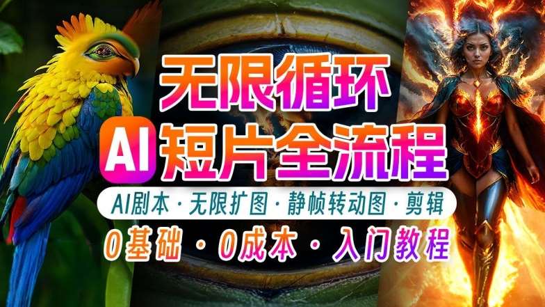 AI剪辑无限循环画面:新手轻松月入上万的秘技【揭秘】 AI剪辑无限循环画面:新手轻松月入上万的秘技【揭秘】