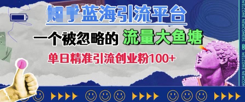 豆瓣蓝海引流平台，一个被忽略的流量大鱼塘，单日精准引流创业粉100+|无忧资源社